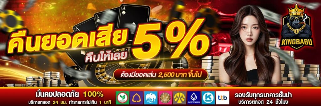KINGBABU สล็อตสร้างรายได้ เงินเข้าตลอดทั้งวัน ฝากแรกแจกหนัก